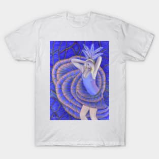 Dancer woman girl at mardi gras T-Shirt